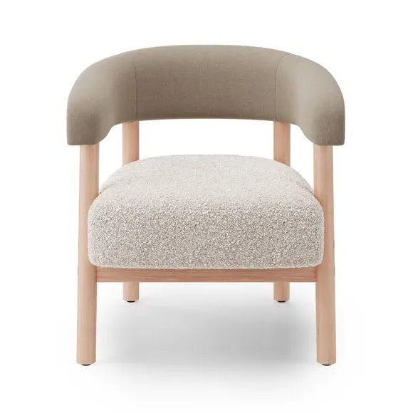 Accent Chair with Foam Seat - Mole, Boucle