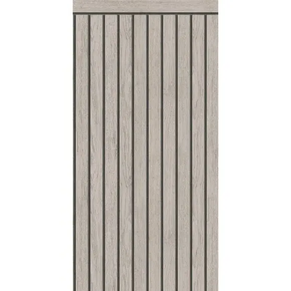 Acoustic Panel Wall Mural - Grey, Non-Woven Paper
