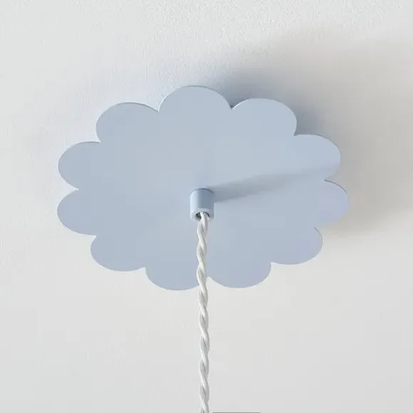 Adjustable Ceiling Light Cable - Blue, Steel
