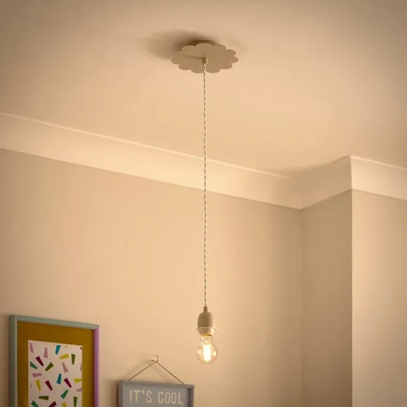 Adjustable Ceiling Light Cable - Sandstone, Steel