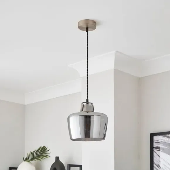 Adjustable Ceiling Light - Chrome, Metal
