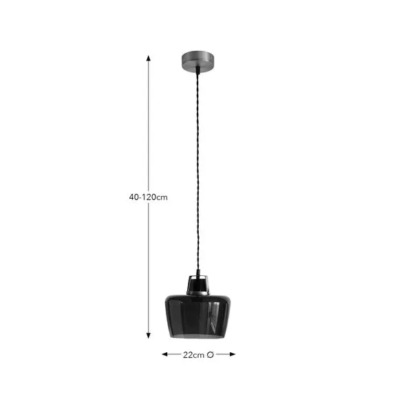 Adjustable Ceiling Light - Mulberry, Metal