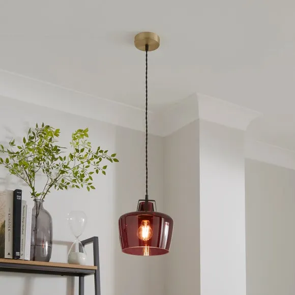 Adjustable Ceiling Light - Mulberry, Metal