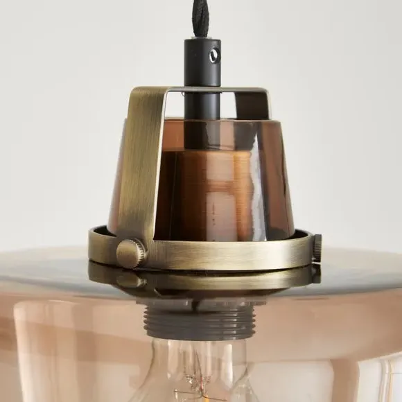 Adjustable Ceiling Light - Smoke, Metal