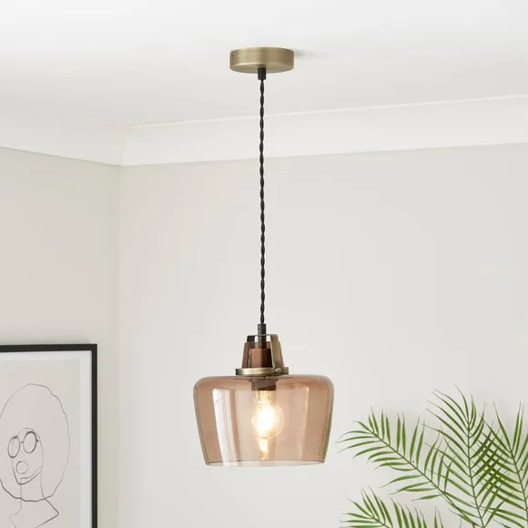 Adjustable Ceiling Light - Smoke, Metal