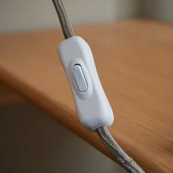 Adjustable Clip-On Desk Light - Olive, Metal