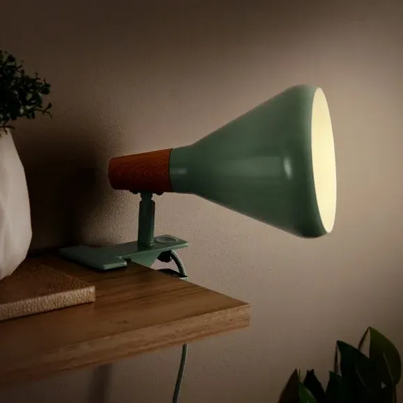 Adjustable Clip-On Task Lamp - Blue