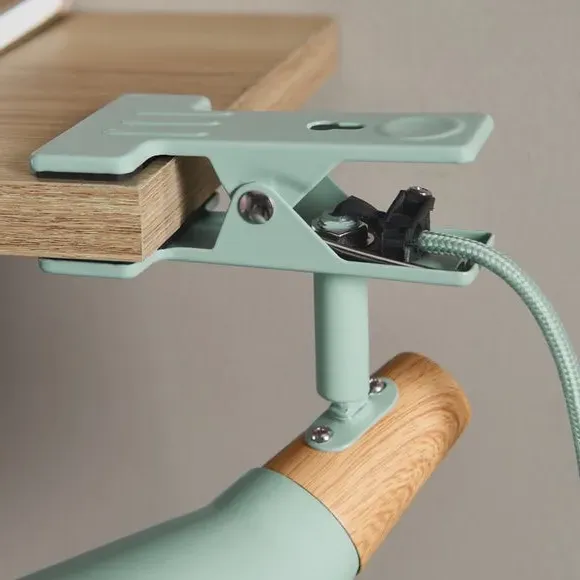 Adjustable Clip-On Task Lamp - Blue