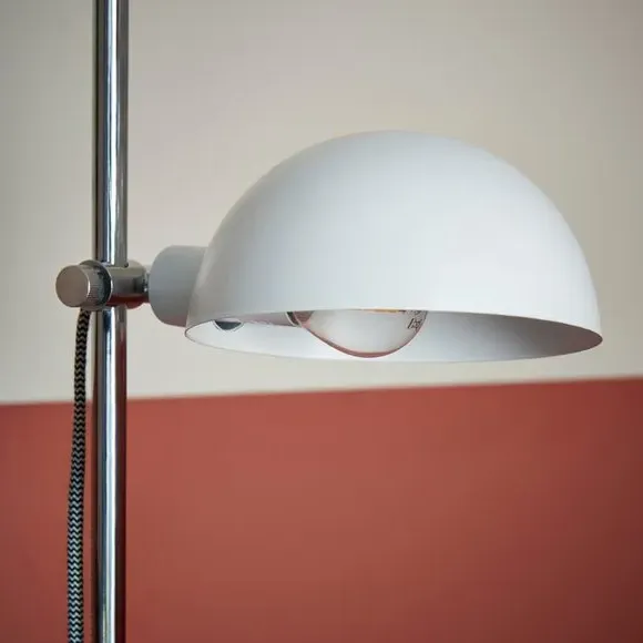 Adjustable Floor Lamp Retro Design - White
