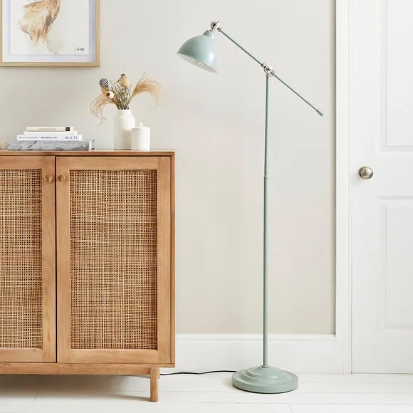 Adjustable Floor Lamp with Lever Arm - Lilypad