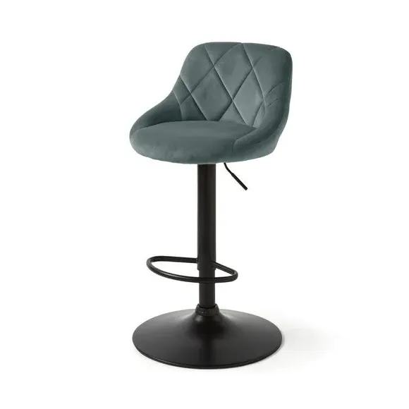 Adjustable Height Barstool - Pacific, Velvet