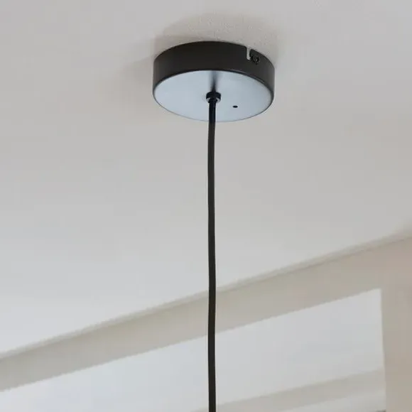 Adjustable Pendant Light - Black, Metal