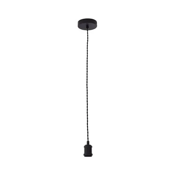 Adjustable Pendant Light Cable - Black
