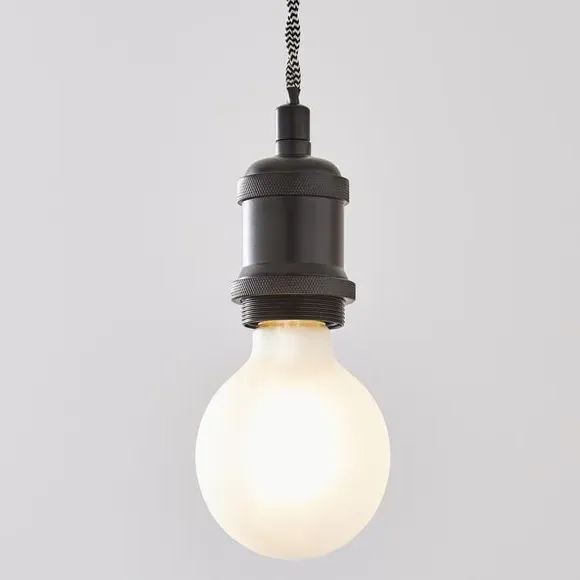 Adjustable Pendant Light Cable - Black