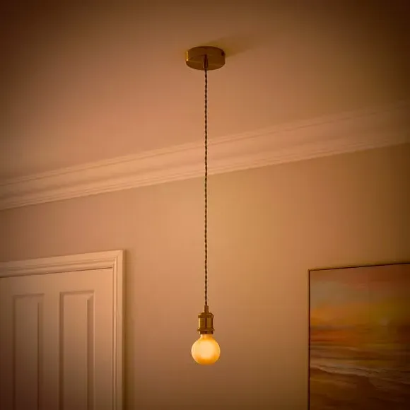 Adjustable Pendant Light Cable - Green