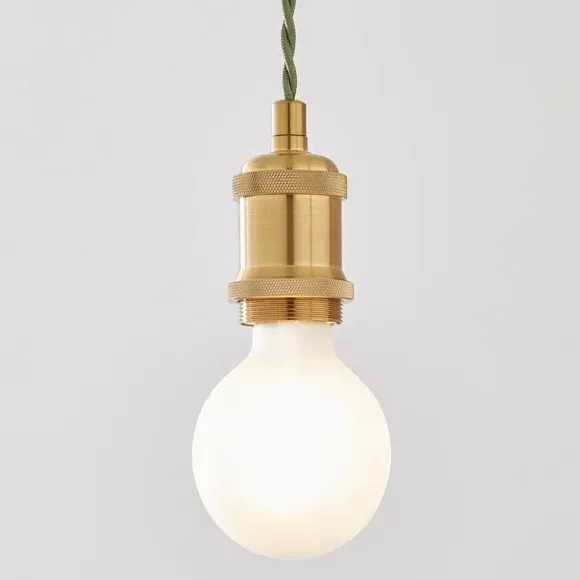 Adjustable Pendant Light Cable - Green