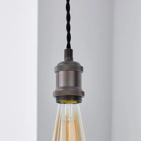 Adjustable Pendant Light Cable - Pewter