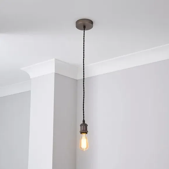 Adjustable Pendant Light Cable - Pewter