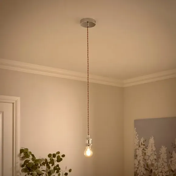 Adjustable Pendant Light Cable - Pink