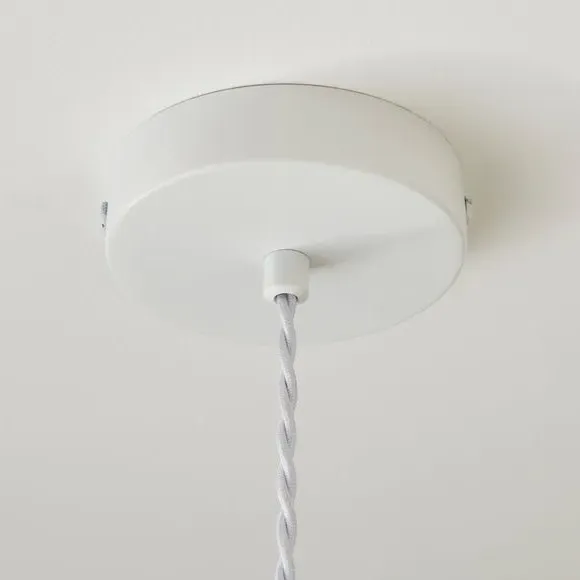 Adjustable Pendant Light Cable - White