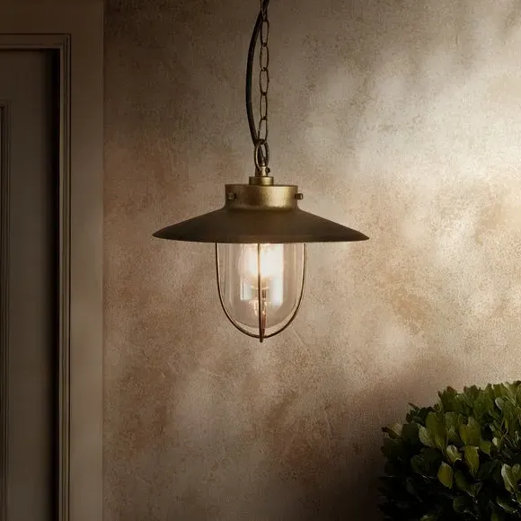 Adjustable Pendant Light - Gold, Metal