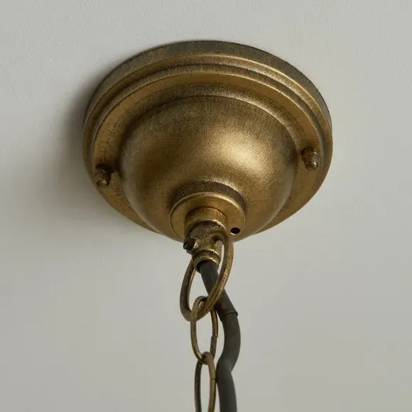Adjustable Pendant Light - Gold, Metal
