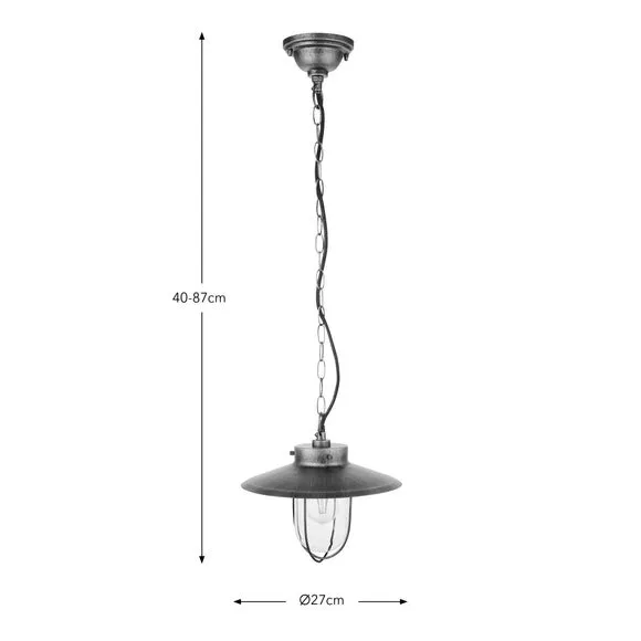 Adjustable Pendant Light - Gold, Metal