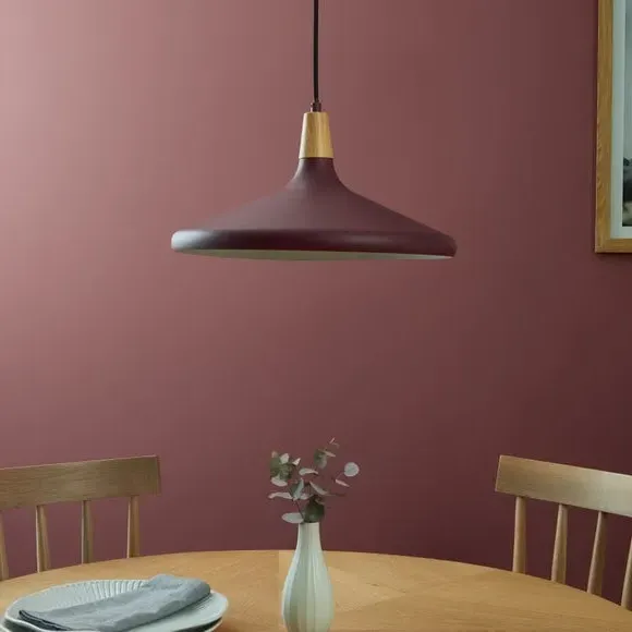 Adjustable Pendant Light - Mulberry, Metal