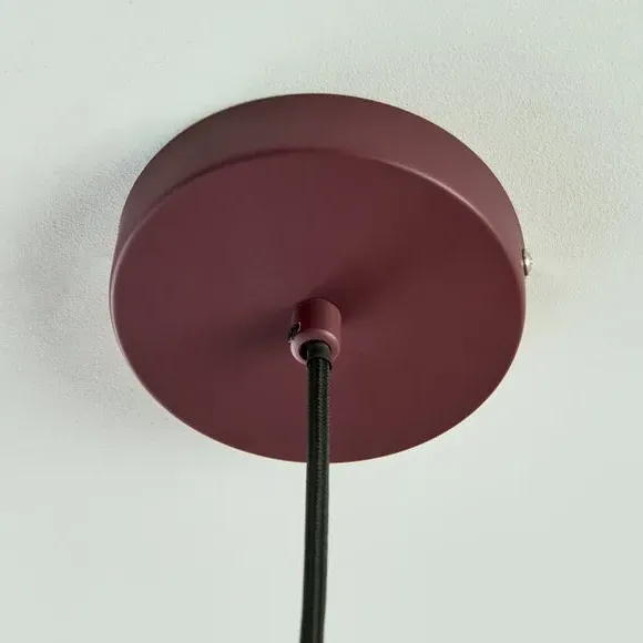 Adjustable Pendant Light - Mulberry, Metal