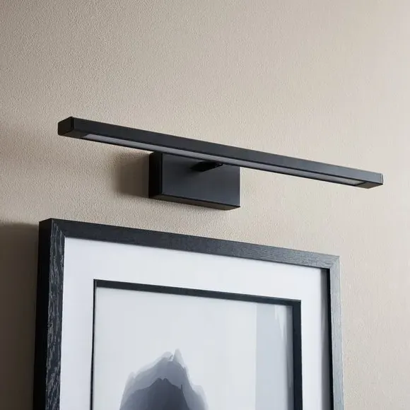 Adjustable Picture Wall Light - Black, LED
