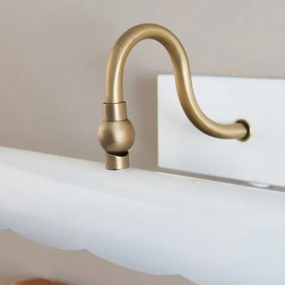 Adjustable Picture Wall Light - Off-White, Metal