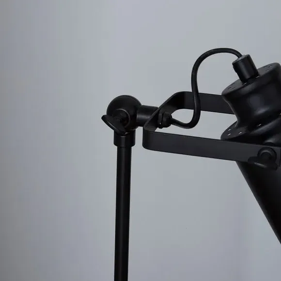 Adjustable Table Lamp - Black, Metal