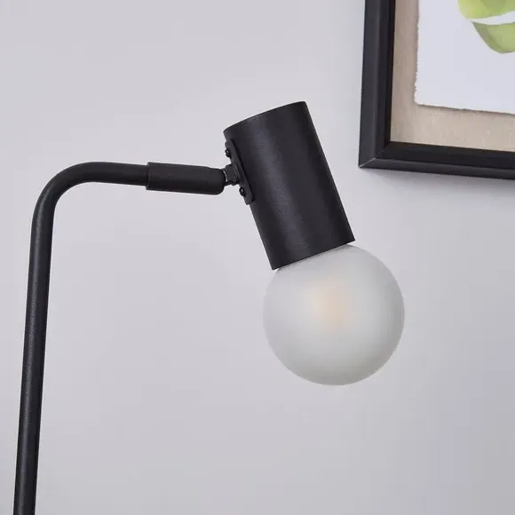 Adjustable Table Lamp - Matt Black, Metal