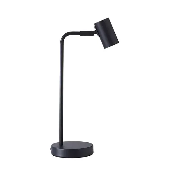 Adjustable Table Lamp - Matt Black, Metal