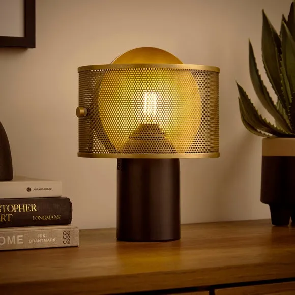 Adjustable Table Lamp - Multicolor, Metal