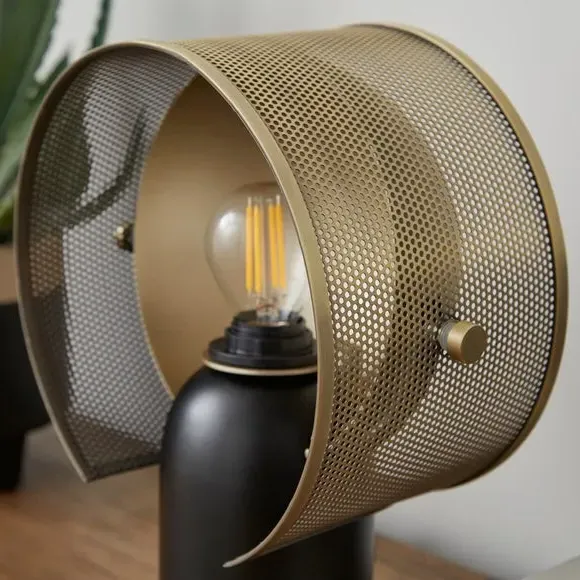 Adjustable Table Lamp - Multicolor, Metal