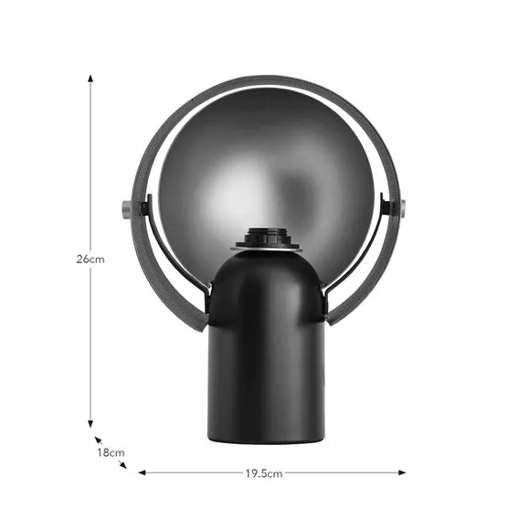 Adjustable Table Lamp - Multicolor, Metal