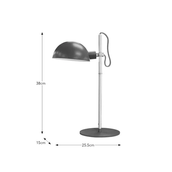 Adjustable Table Lamp - Red