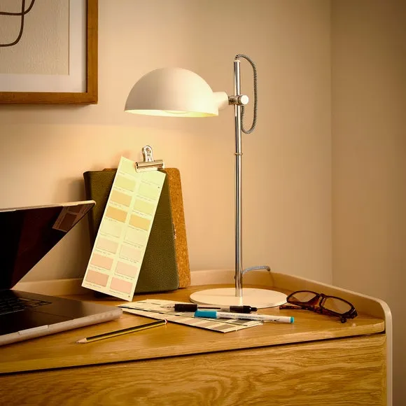 Adjustable Table Lamp - White