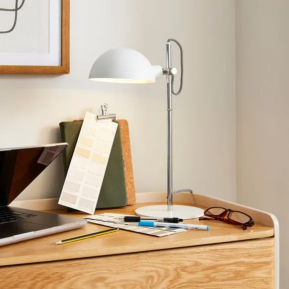 Adjustable Table Lamp - White