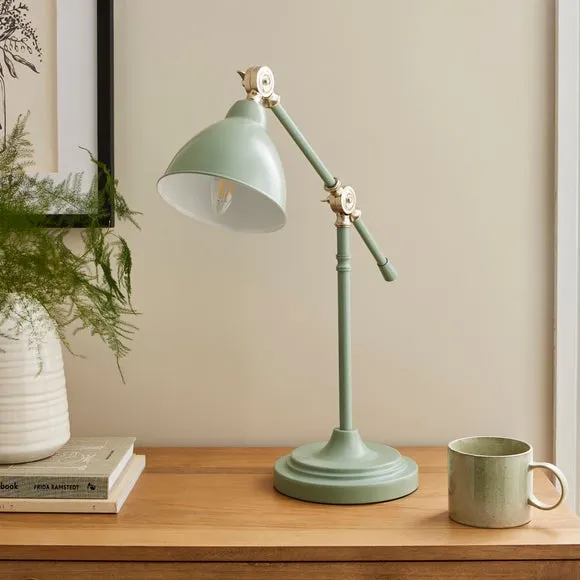 Adjustable Table Lamp with Lever Arm - Lilypad
