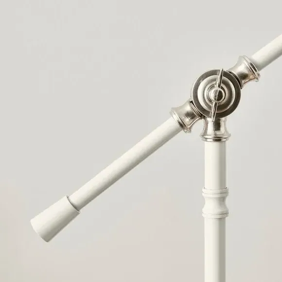 Adjustable Table Lamp with Lever Arm - Taupe