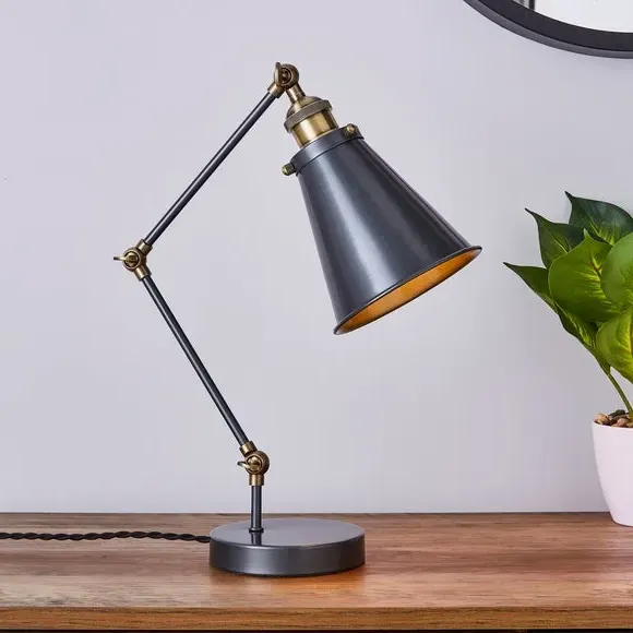 Adjustable Task Table Lamp - Grey image
