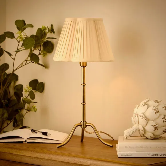Adjustable Tripod Table Lamp - Gold