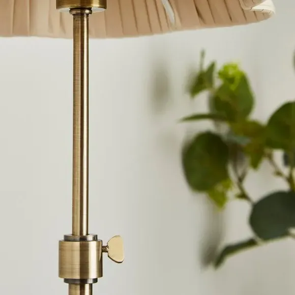 Adjustable Tripod Table Lamp - Gold