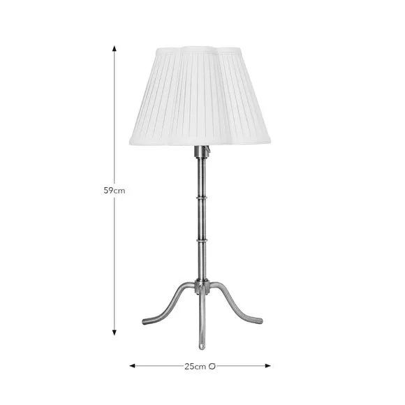 Adjustable Tripod Table Lamp - Gold