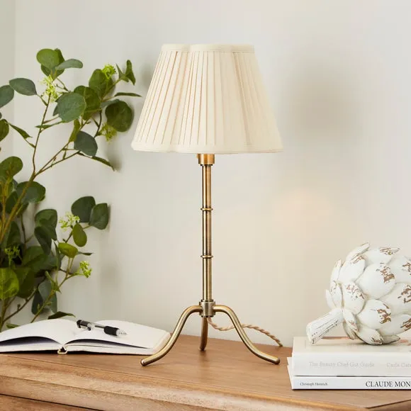 Adjustable Tripod Table Lamp - Gold image