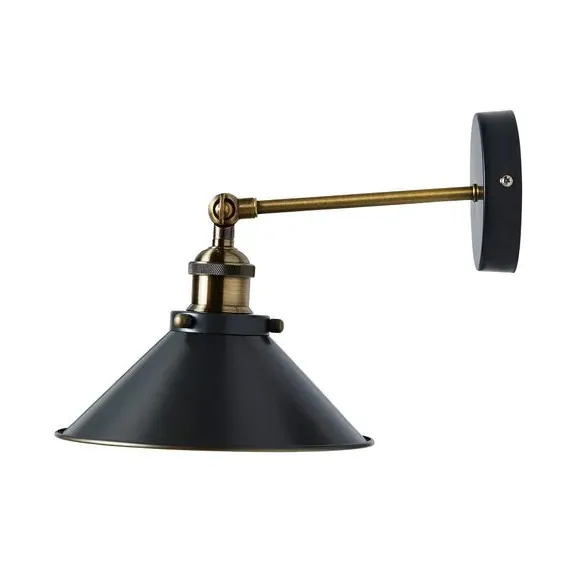 Adjustable Wall Light - Dark Grey, Metal