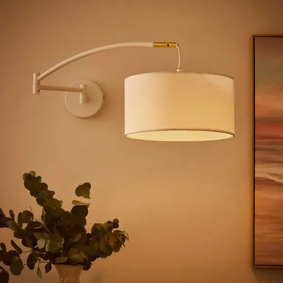 Adjustable Wall Light - White