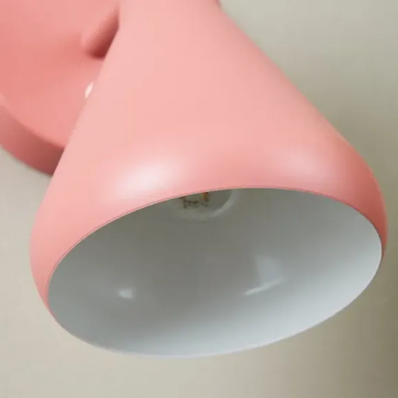 Adjustable Wall Light with Switch - Clay, Metal